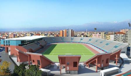 Gati kantieri i ndertimit per stadiumin Loro Borici ne Shkoder